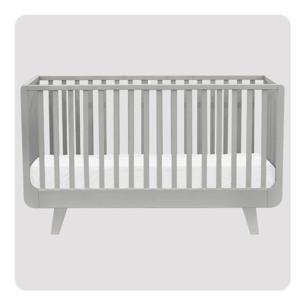 Laurette Lit Joli Môme Crib 70x140cm Grey (Pre-Order; Est. Delivery in 3-4 Months)