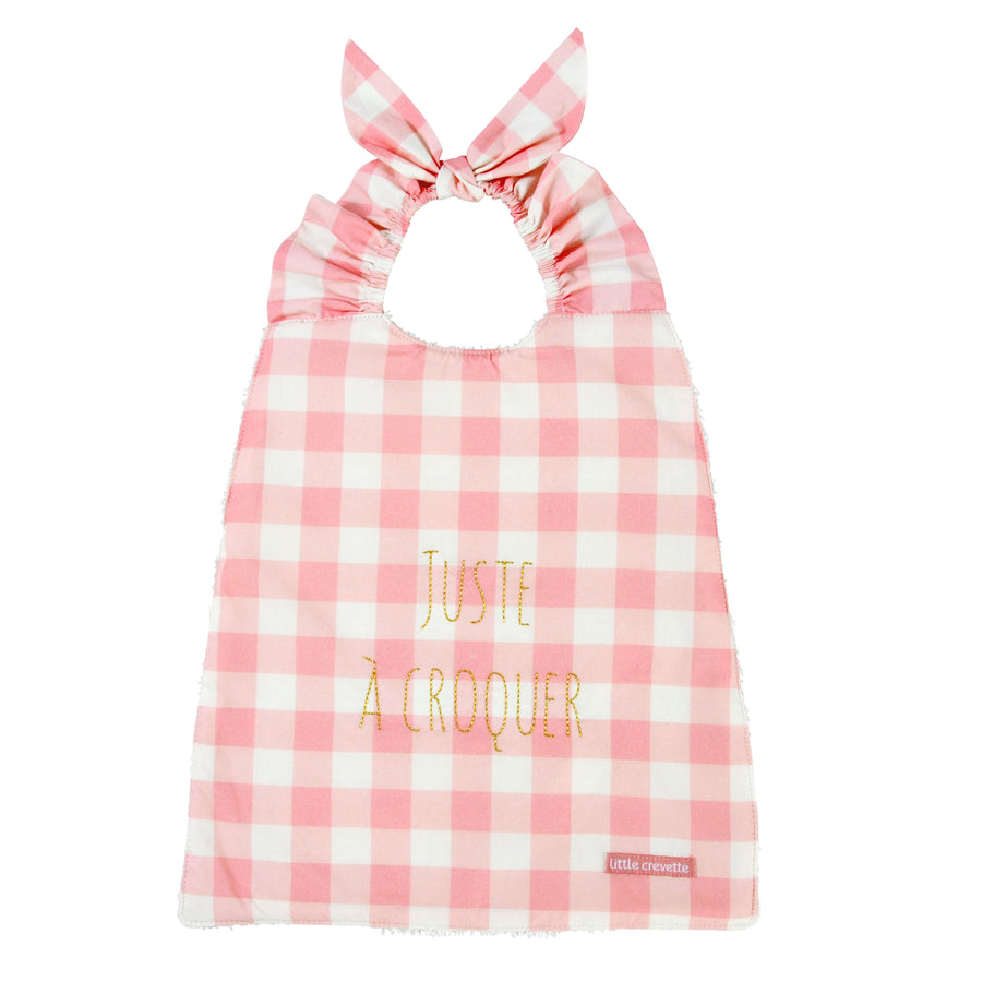 little-crevette-elasticated-bib-vichy-rose- (1)