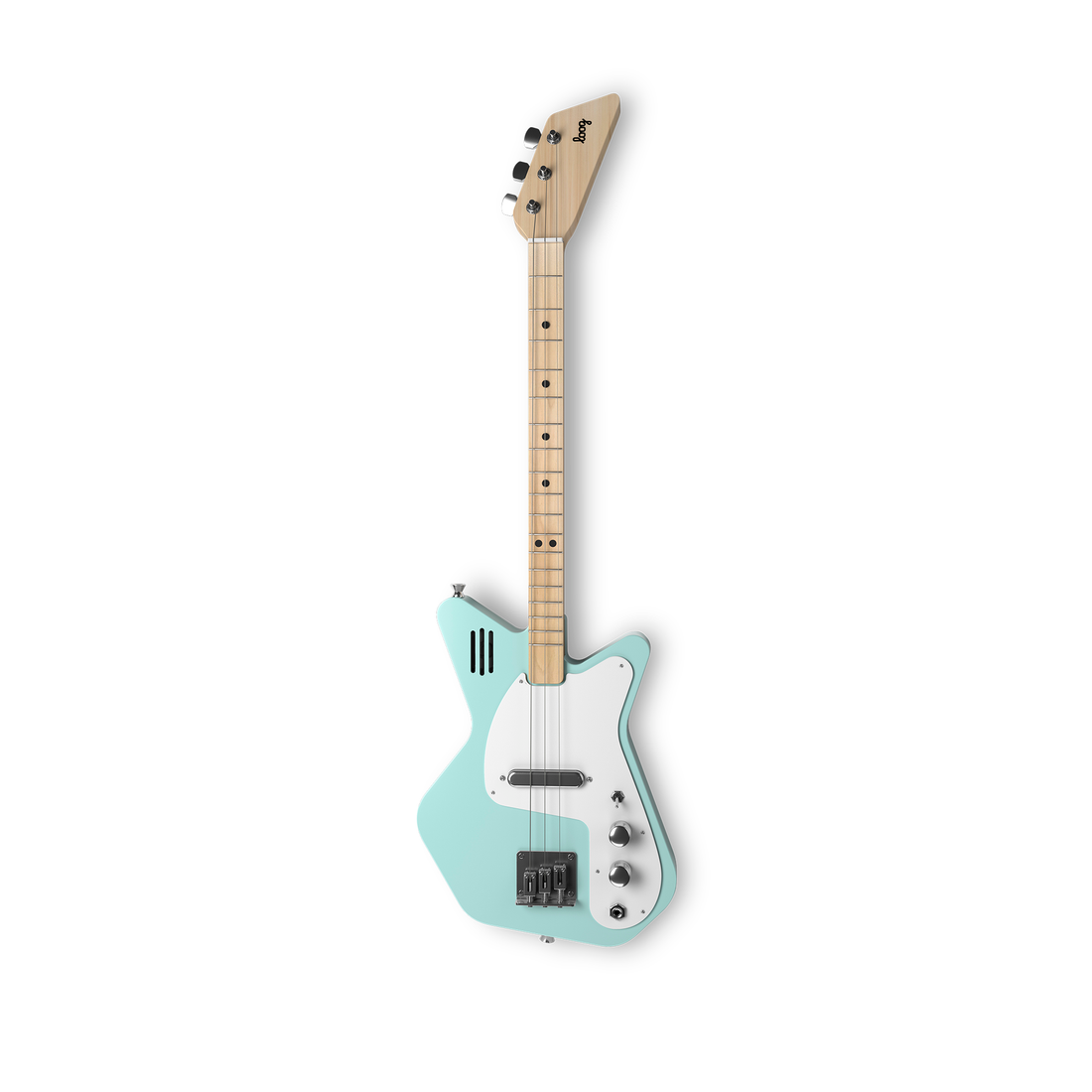Loog Pro Electric Guitar With Built-In Amp - Green