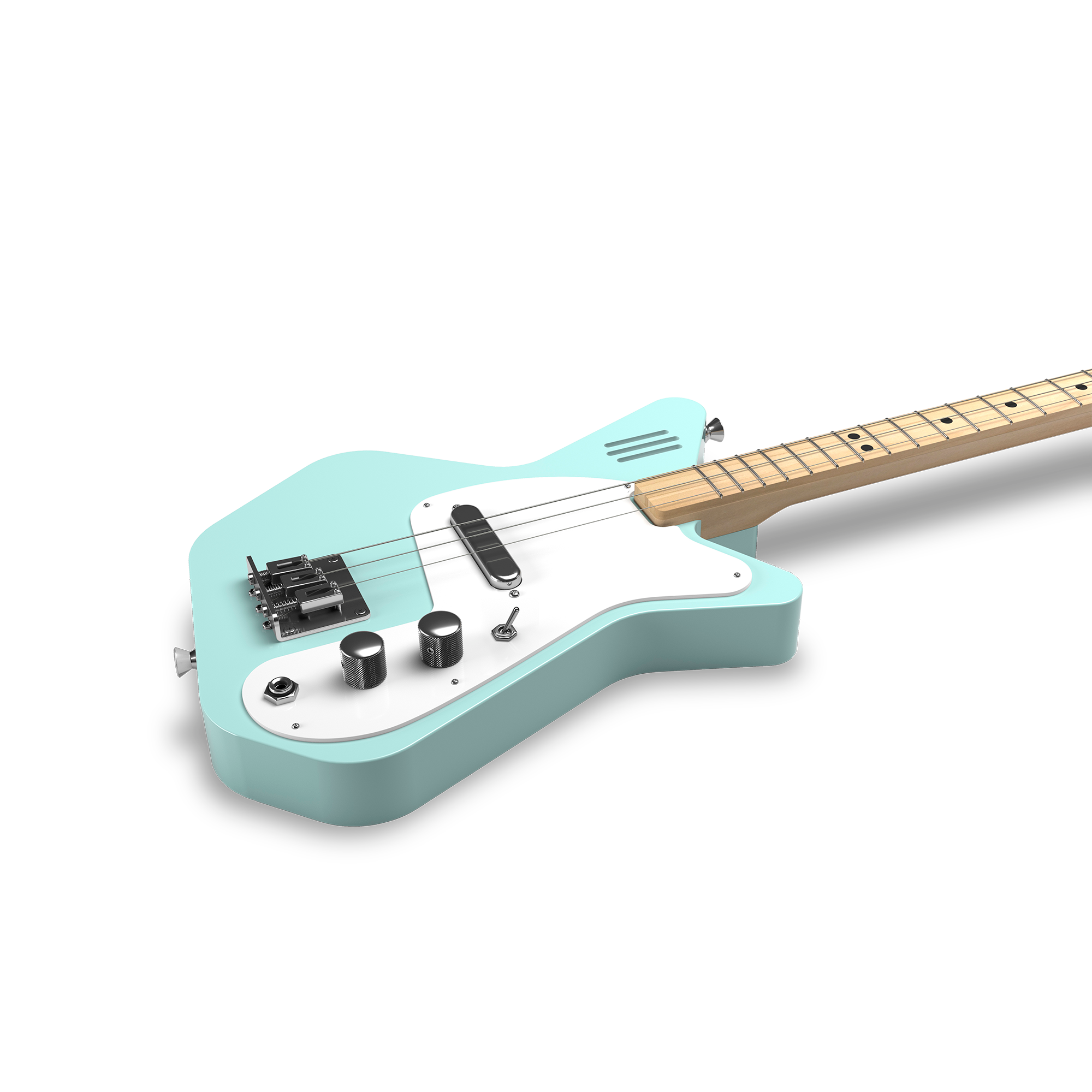 Loog Pro Electric Guitar With Built-In Amp - Green