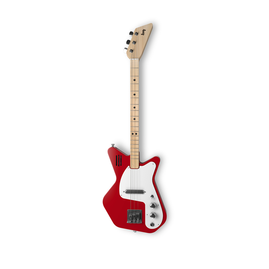 Loog Pro Electric Guitar With Built-In Amp - Red