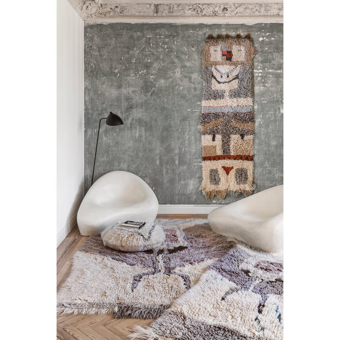 Lorena Canals Bohemian Classics Bereber Soul Woolable Machine Washable Pouffe (Online Exclusive)