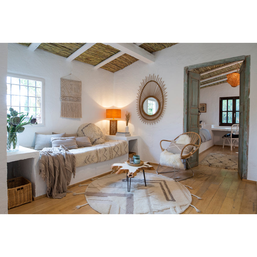 Lorena Canals Bohemian Classics Bereber Soul Woolable Machine Washable Pouffe (Online Exclusive)