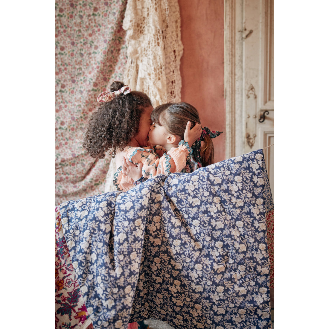 Louise Misha 12M 12m] Louise Misha Dress Numidie in Silver Blue \u2013 Goodbuyandhello