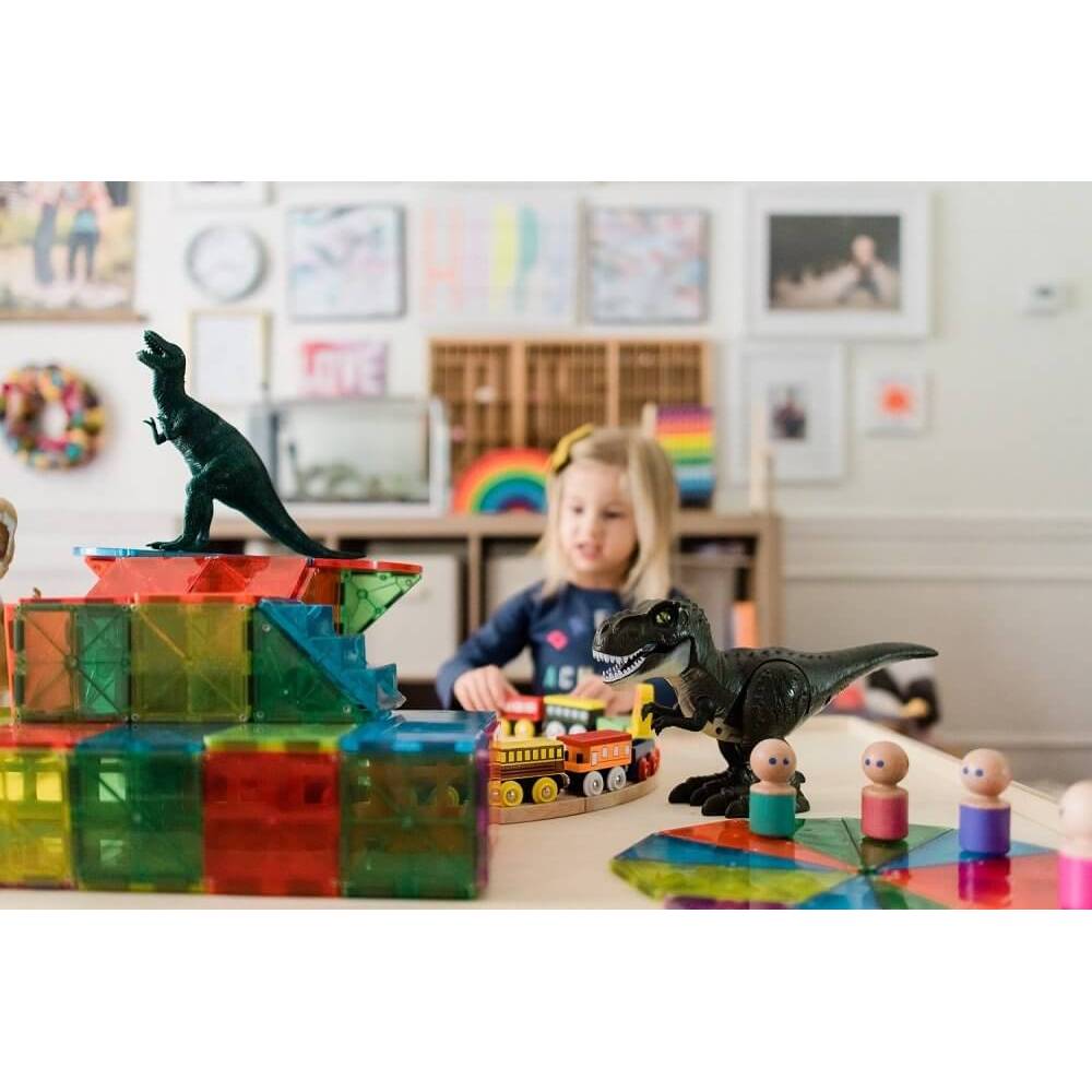 MAGNA-TILES Classic Clear Colors 32-Piece Set