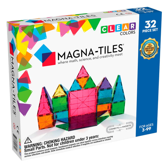 MAGNA-TILES Classic 透光彩色 32塊套裝