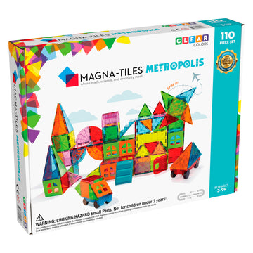 MAGNA-TILES Classic Metropolis 110-Piece Set