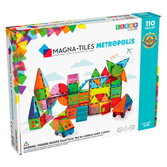 MAGNA-TILES Classic Metropolis 110塊套裝
