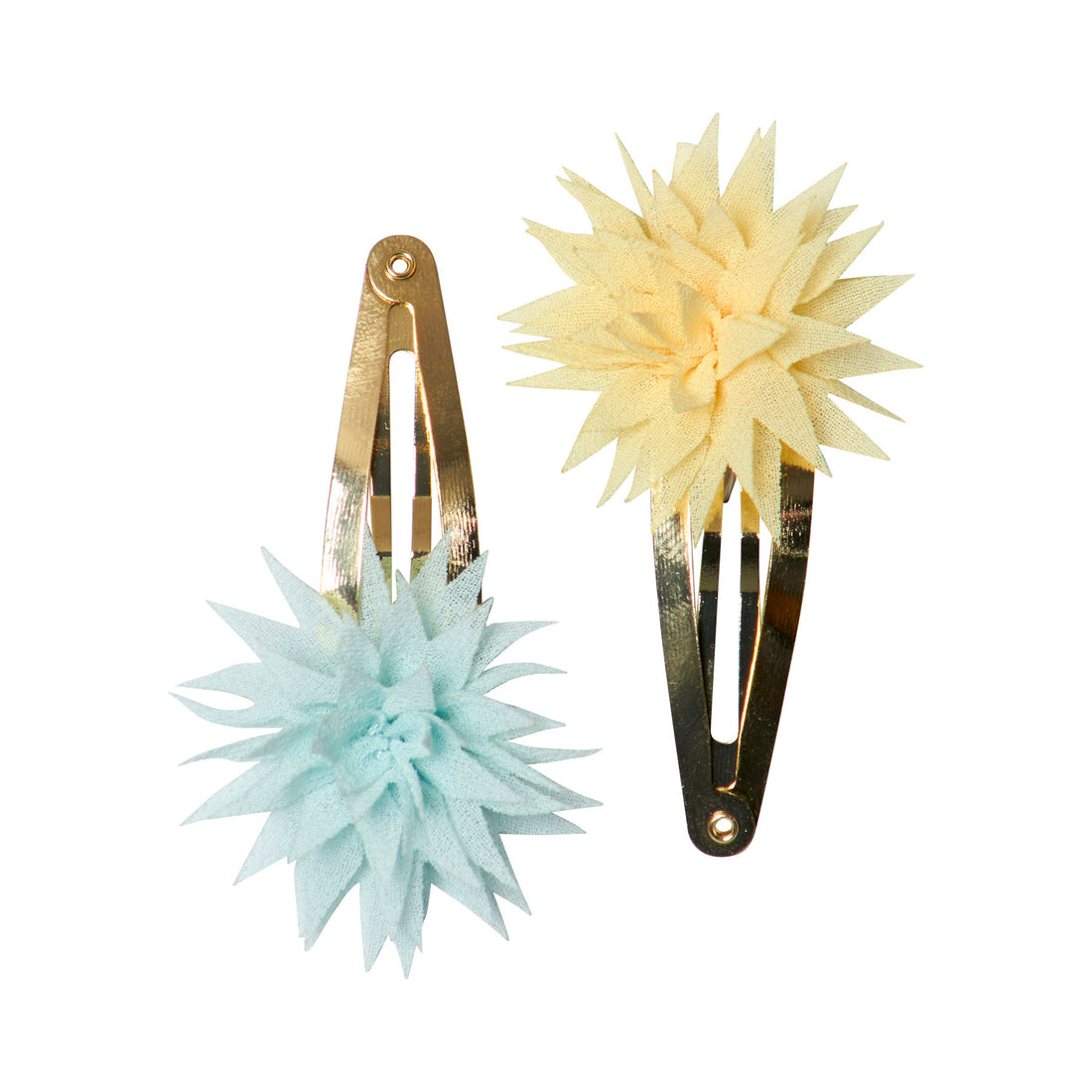 maileg-2-hair-clips-dahlia-flower-lemon-&-ice-mint- (1)