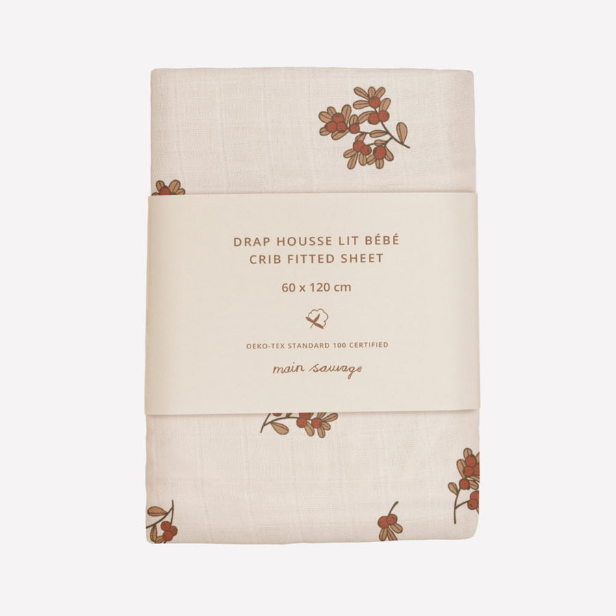 Main Sauvage Fitted Sheet - Airelles