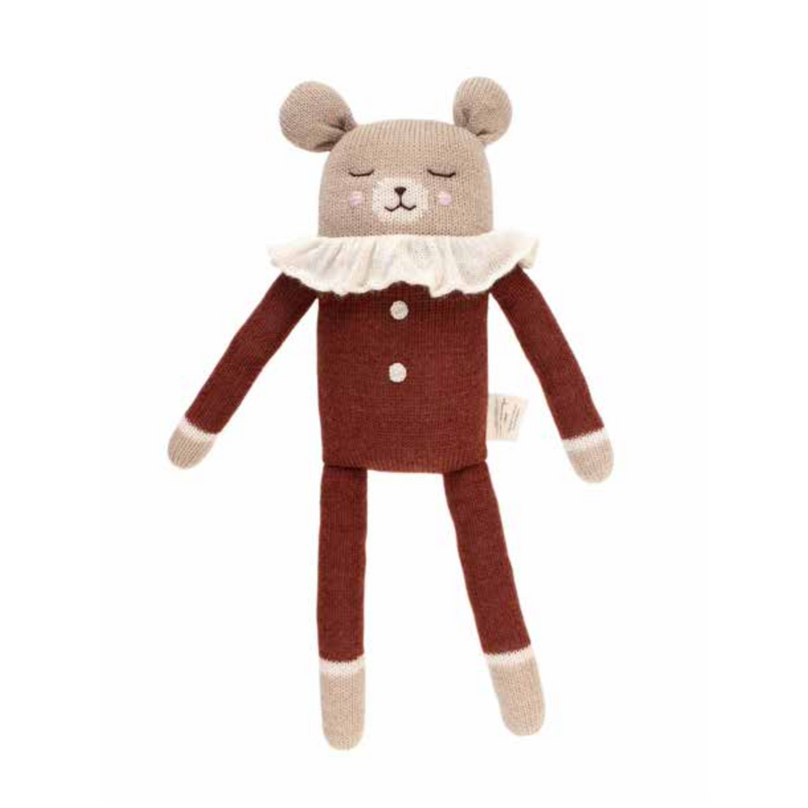 Main Sauvage Knit Toy - Big Teddy - Sienna Pyjamas