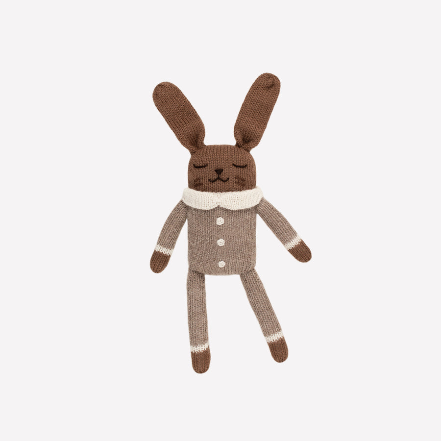 Main Sauvage Knit Toy - Bunny - Oat Jumpsuit