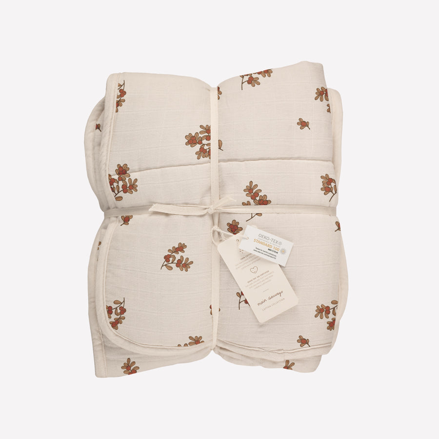 Main Sauvage Quilted Blanket - Airelles