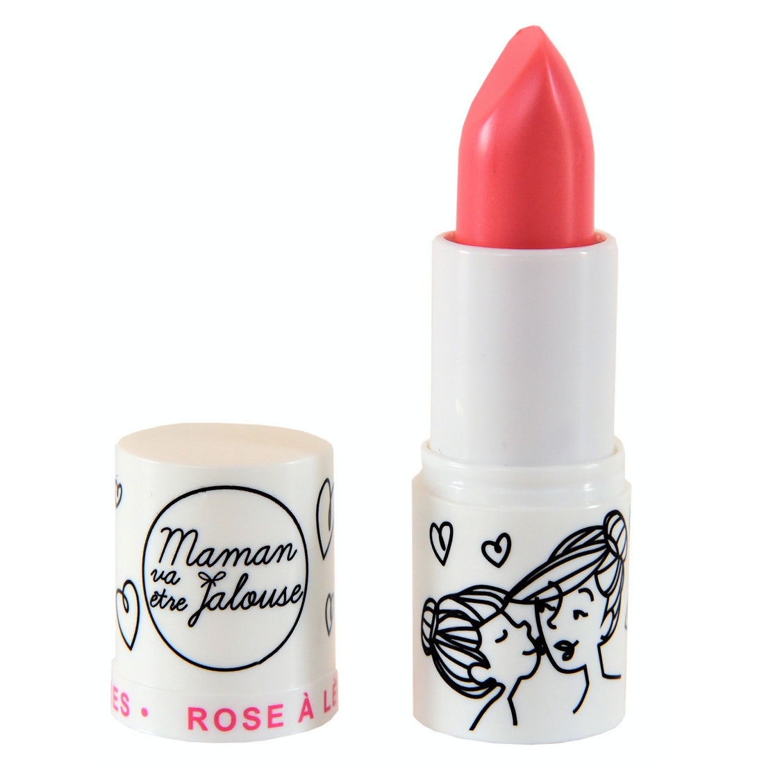 Maman va être Jalouse Gift Box Mon Petit Duo Rose with Nail Polish & Lip Balm