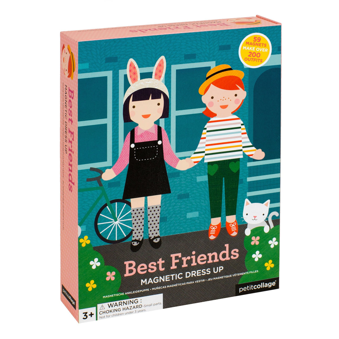 Petit Collage Magnetic Dress-Up - Best Friends