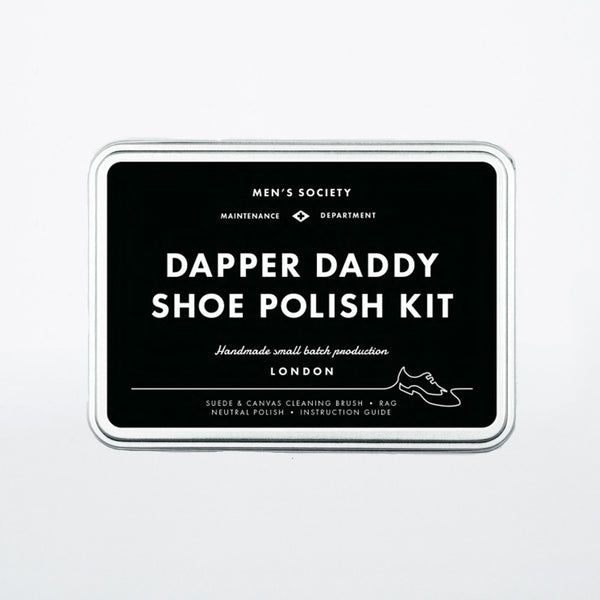 Men's Society Dapper Daddy Shoe Polish Kit – Petit Bazaar