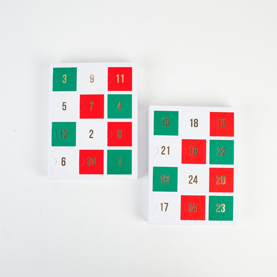 Meri Meri Festive Ink Stamp Advent Calendar