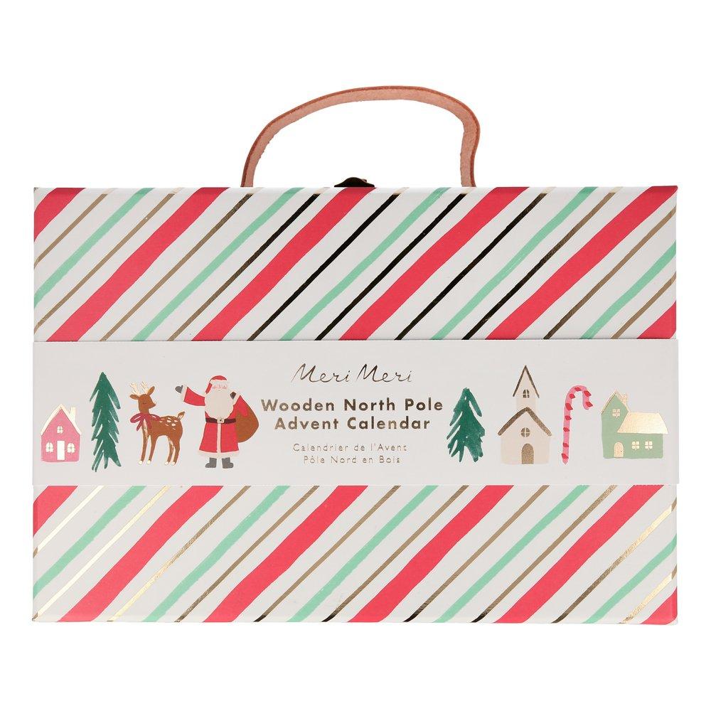 Meri Meri Festive Village Wooden Advent Calendar