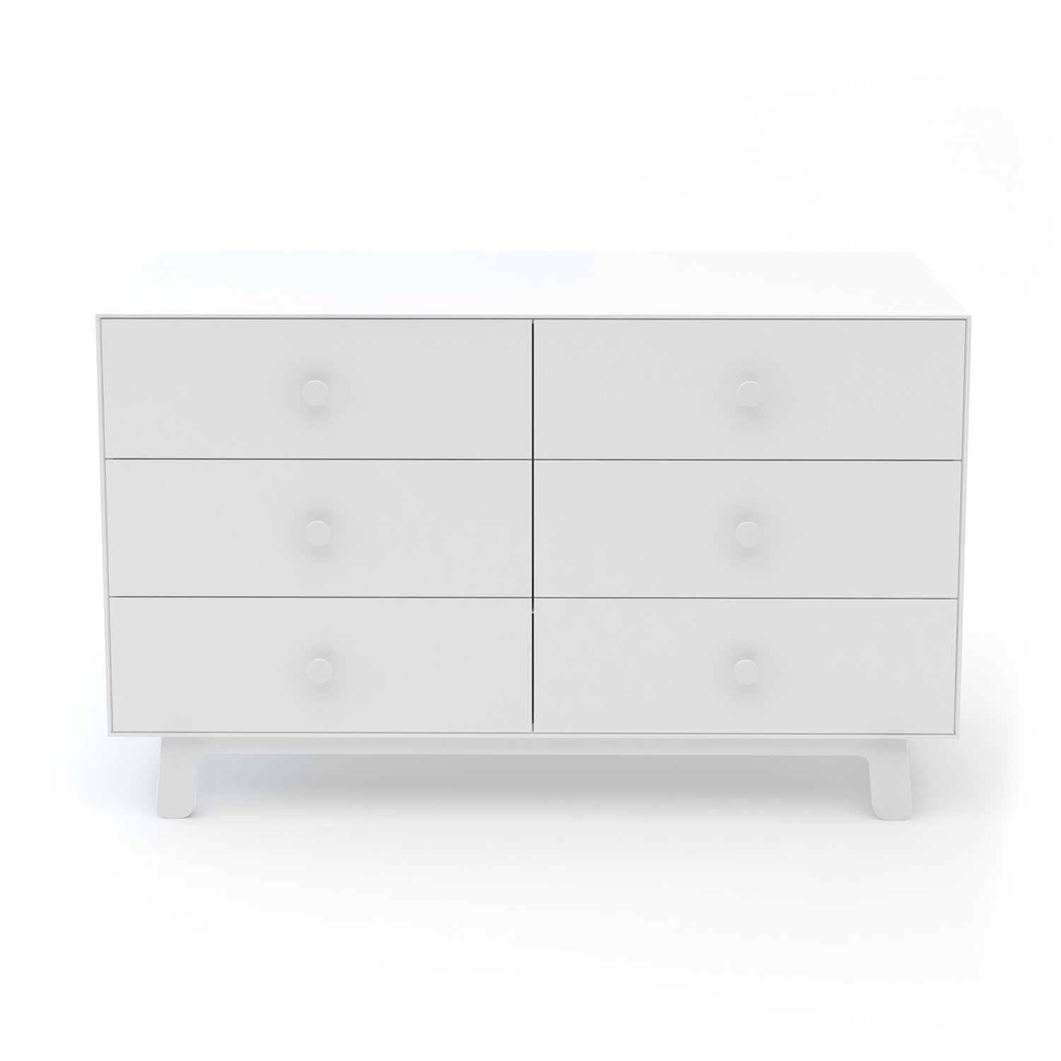 Oeuf Merlin 6 Drawer Dresser White (Pre-Order; Est. Delivery in 2-3 Months)