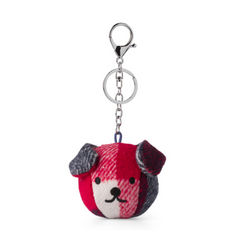 Miffy Snuffy Bag Hanger Checkered Red / Blue - 10 cm