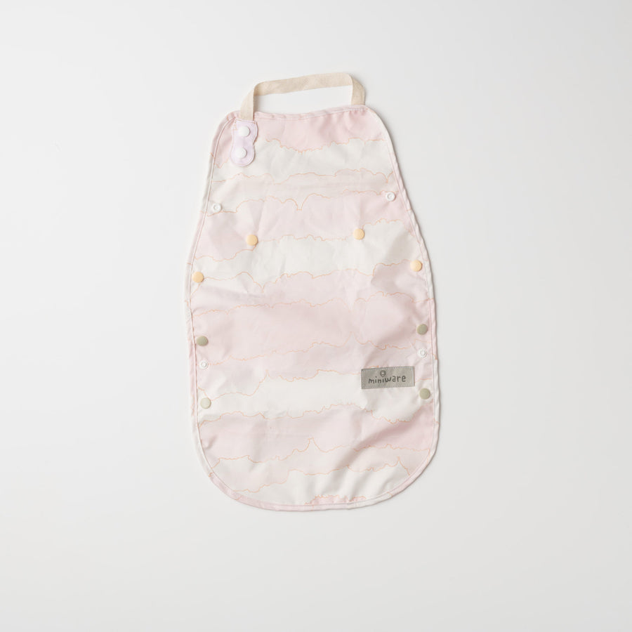 miniware-catch-&-cover-2in1-bib-&-apron-pink-cloud- (2)