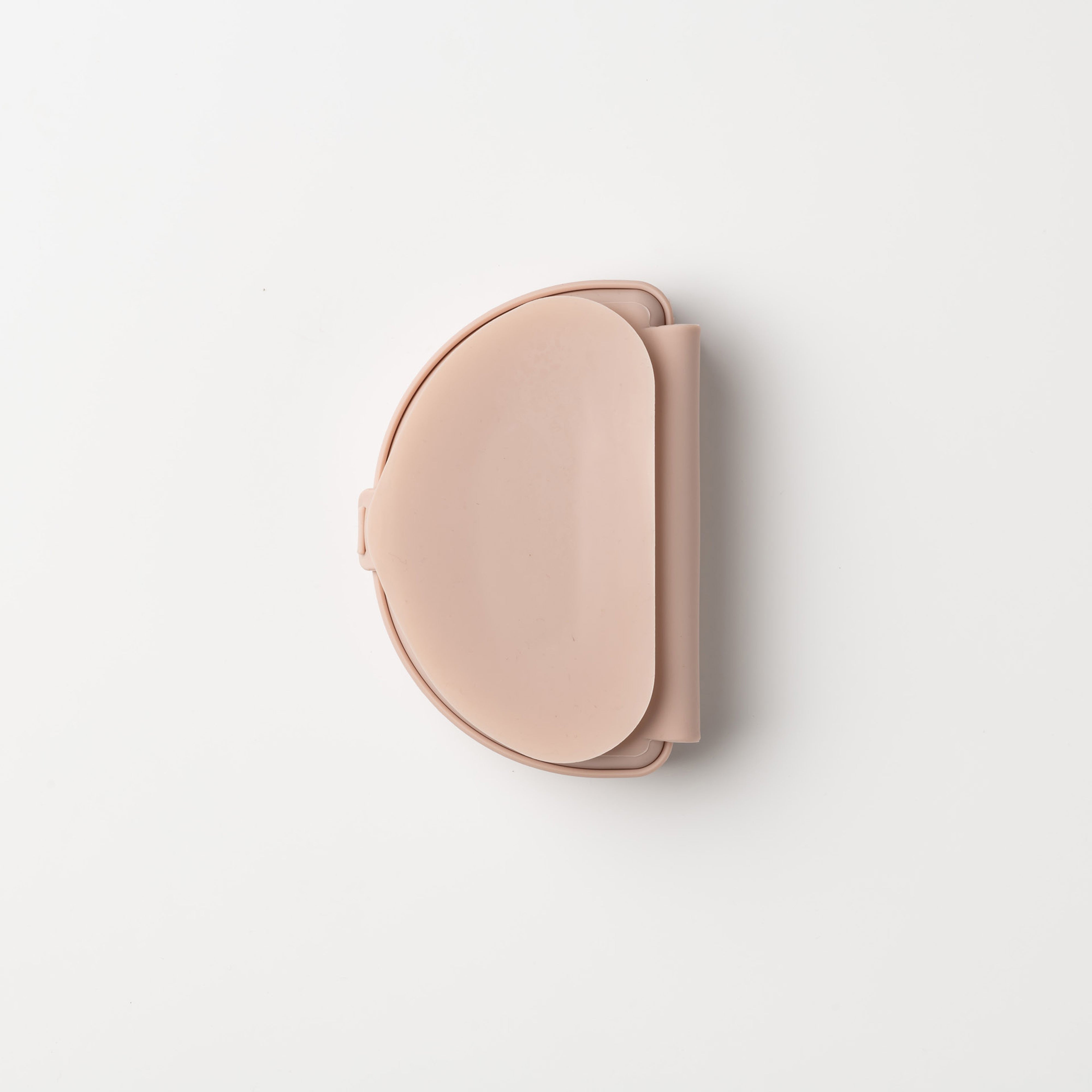 Miniware SiliFold 摺疊矽膠合掌包餐盒 - Pink Salt