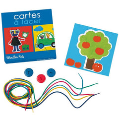 Moulin Roty Les Popipop Lace-up Cards