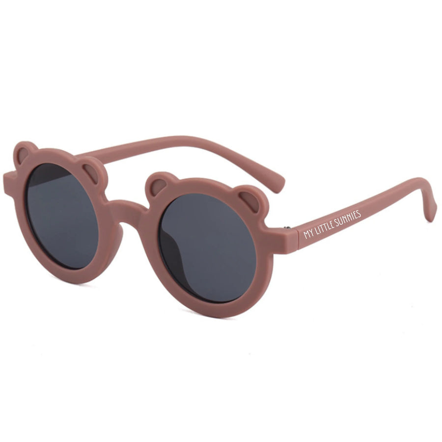 my-little-sunnies-round-bear-sunglasses-dusty-rose-matte-myls-roundbear-drm-