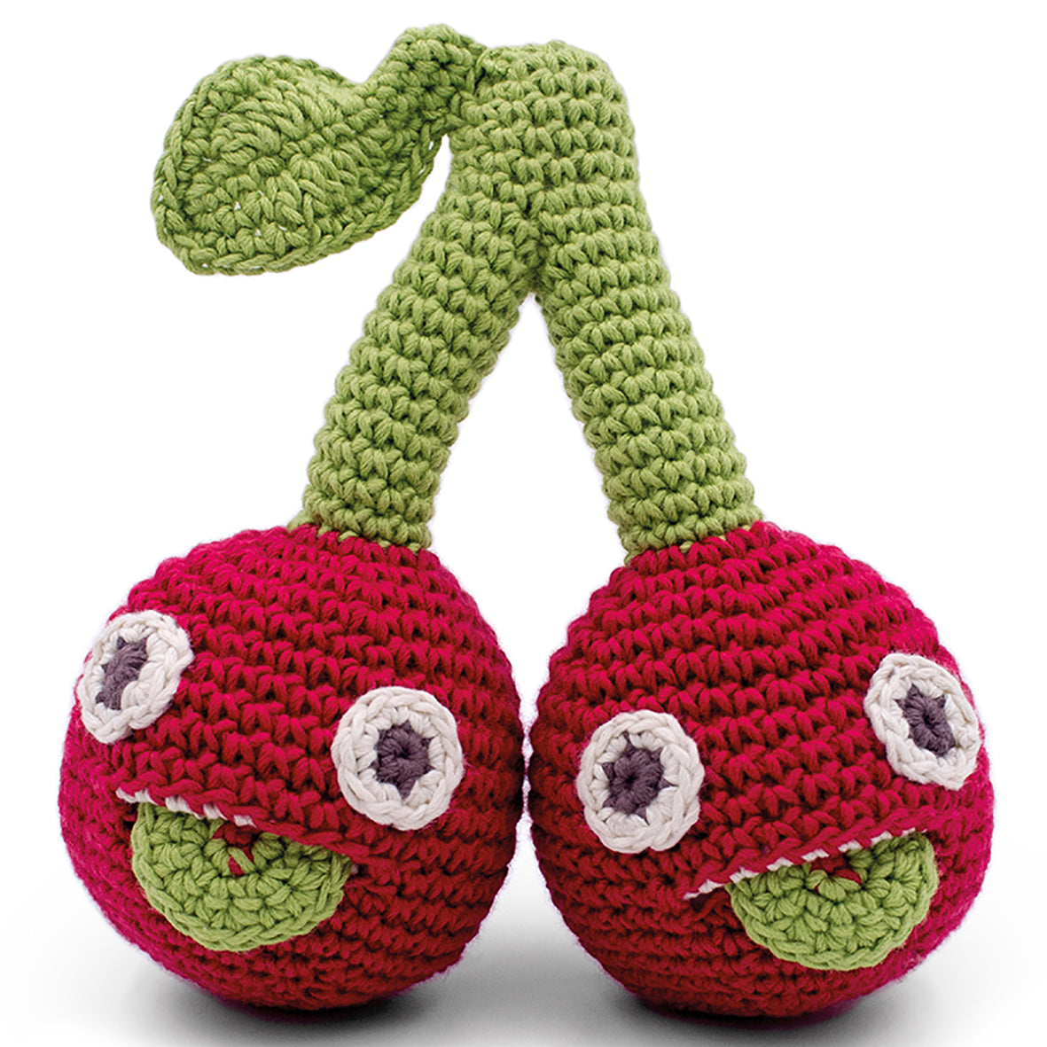 Sistra Rattle MyuM The Cherry Sister Rattle – Petit Bazaar