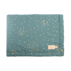 nobodinoz-laponia-blanket-mini-gold-confetti-magic-green-nobo-0111384- (1)