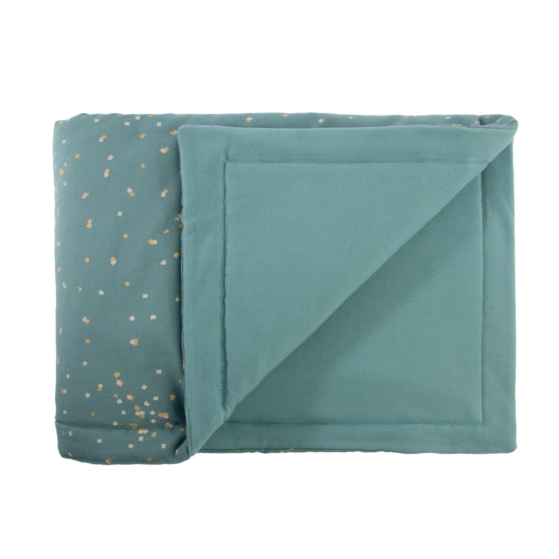 nobodinoz-laponia-blanket-mini-gold-confetti-magic-green-nobo-0111384- (2)