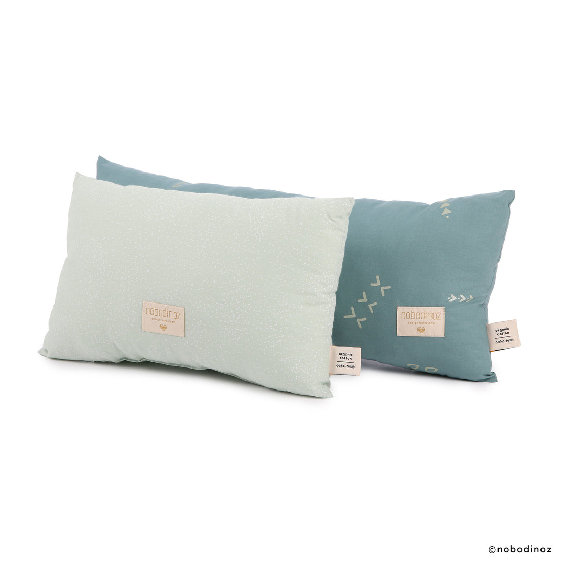 nobodinoz-laurel-cushion-white-bubble-aqua- (2)