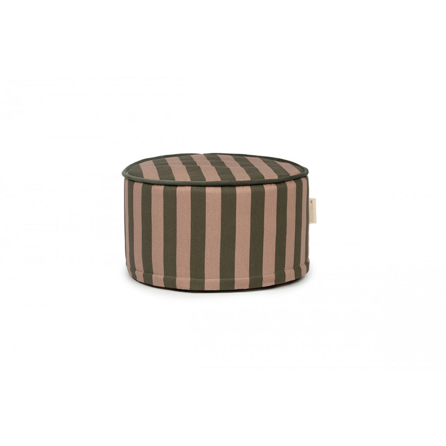 nobodinoz-majestic-round-stool-18x33-green-taupe-stripes-nobo-4925053- (1)