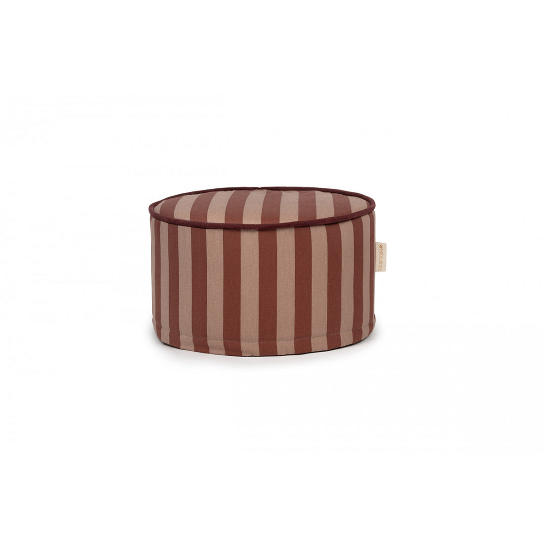 nobodinoz-majestic-round-stool-18x33-marsala-taupe-stripes-nobo-4925060- (1)