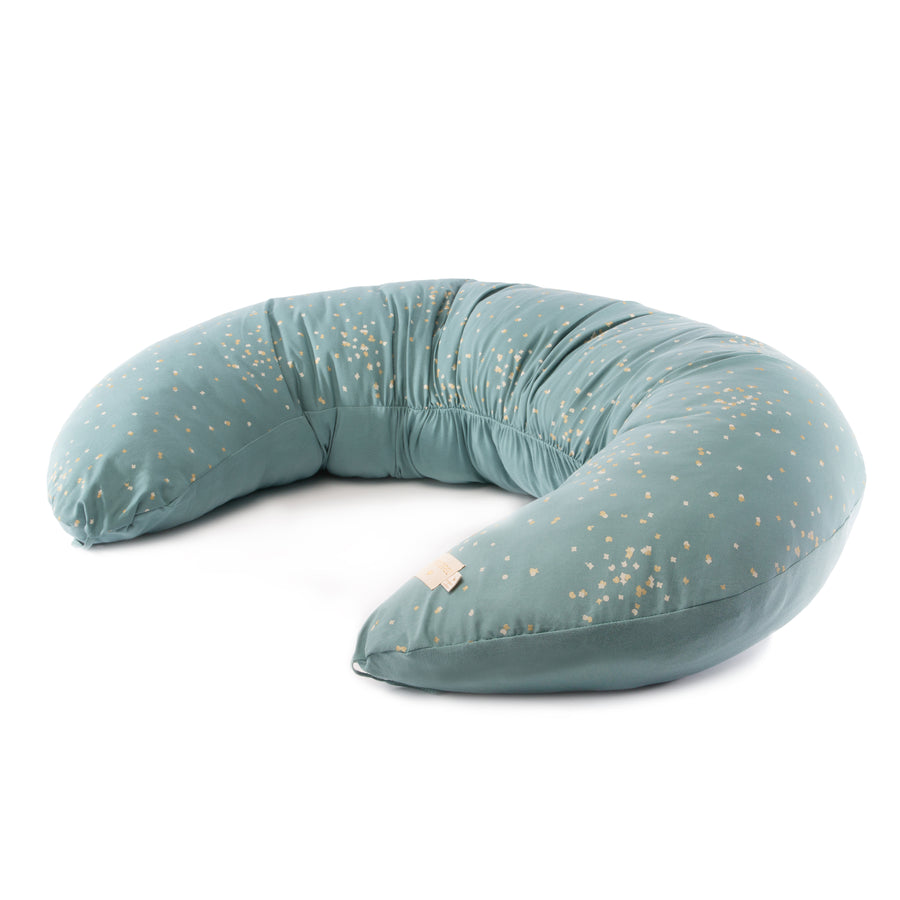 nobodinoz-maternity-pillow-luna-gold-confetti-magic-green- (2)