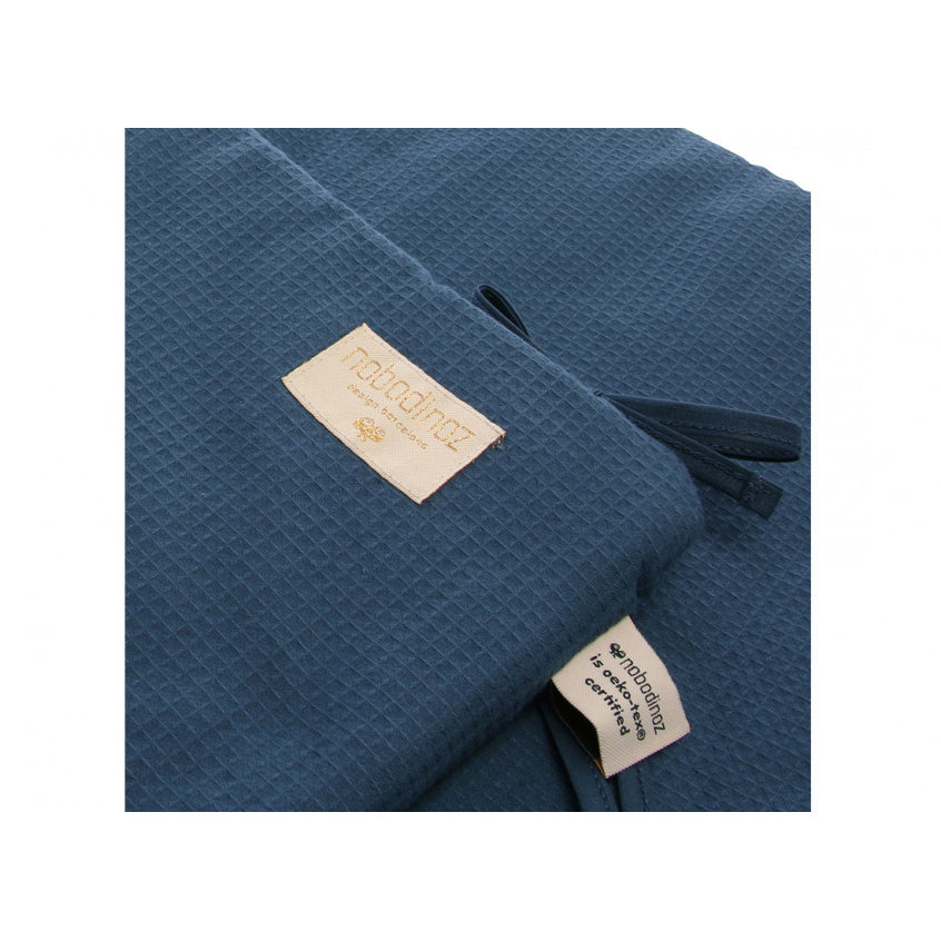 nobodinoz-nest-cot-bumper-honey-comb-night-blue- (2)