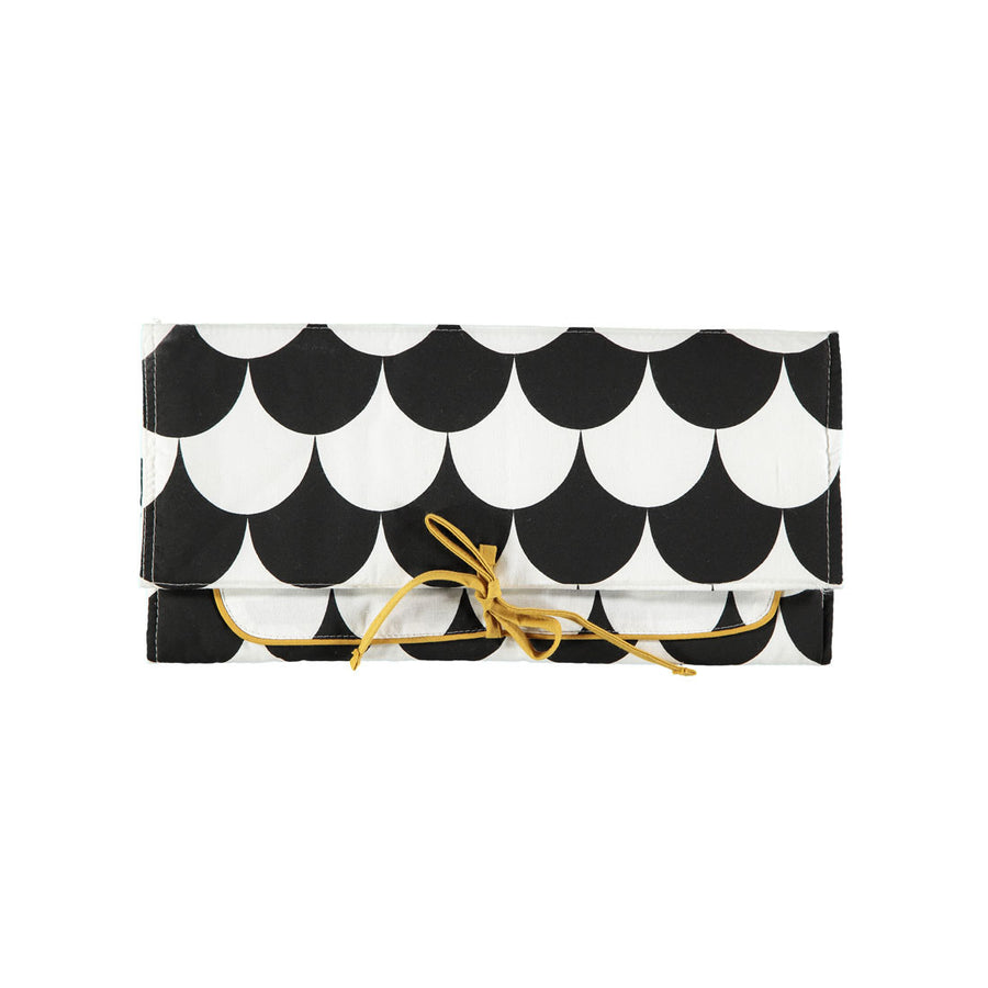 nobodinoz Changing Pad Black Scales- (2)