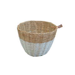 Numero 74 Basket Rattan White