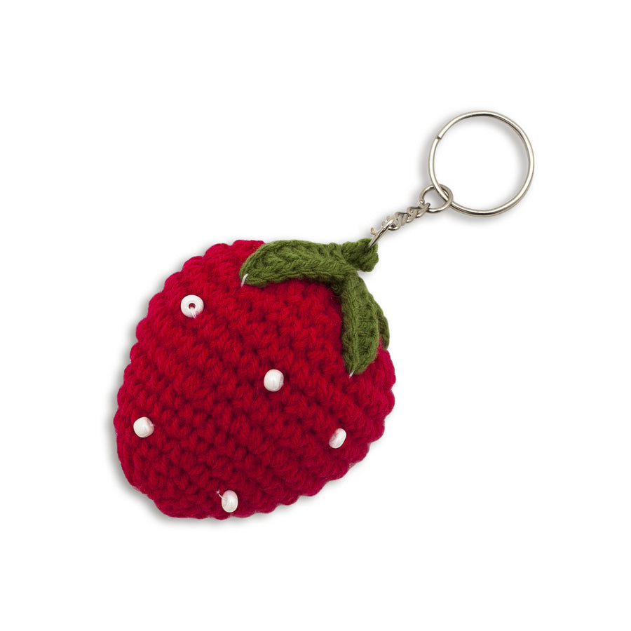 Numero 74 Fruit Crochet Keychain Mix Color