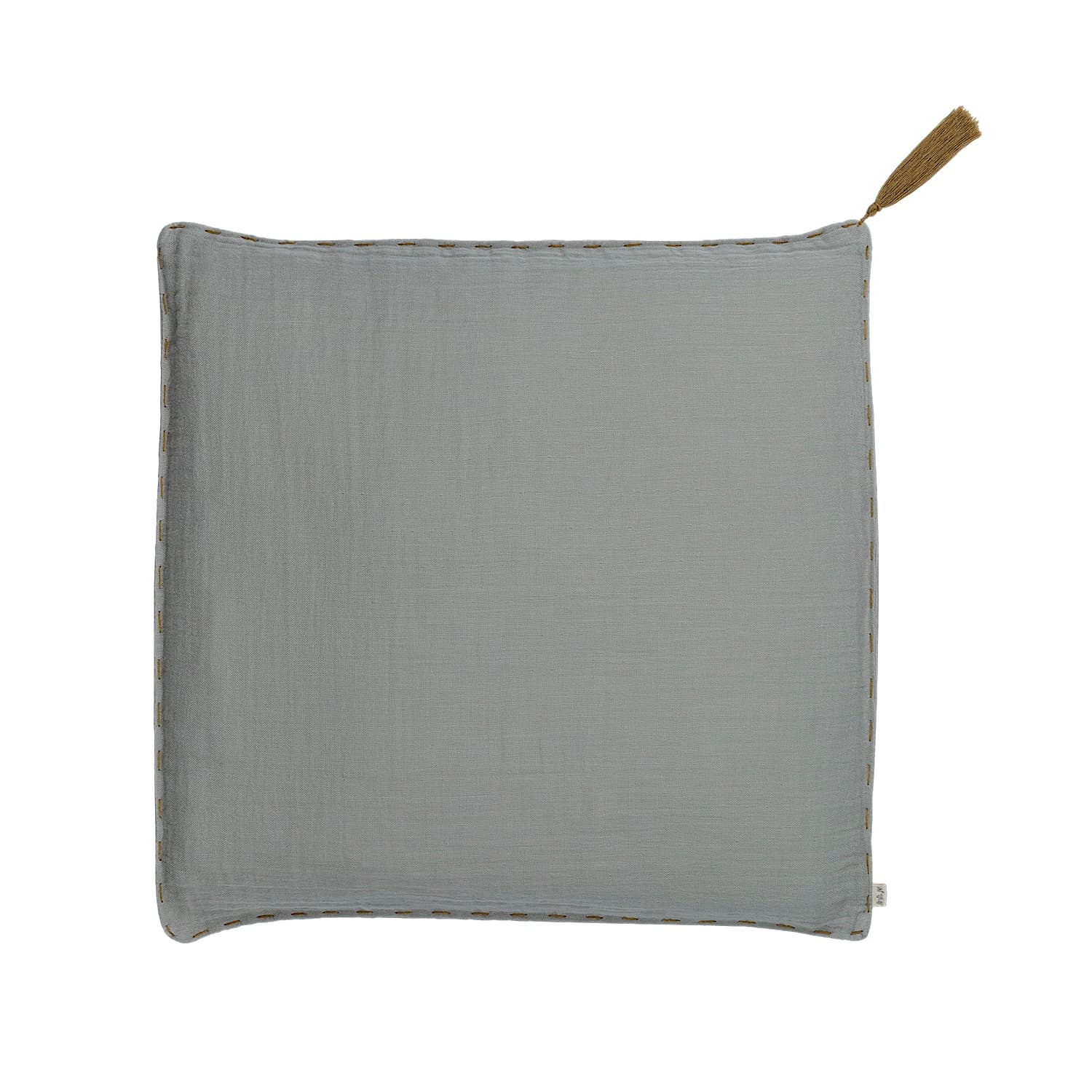 Numero 74 Cushion Cover Plain With Padding Cushion Silver Grey
