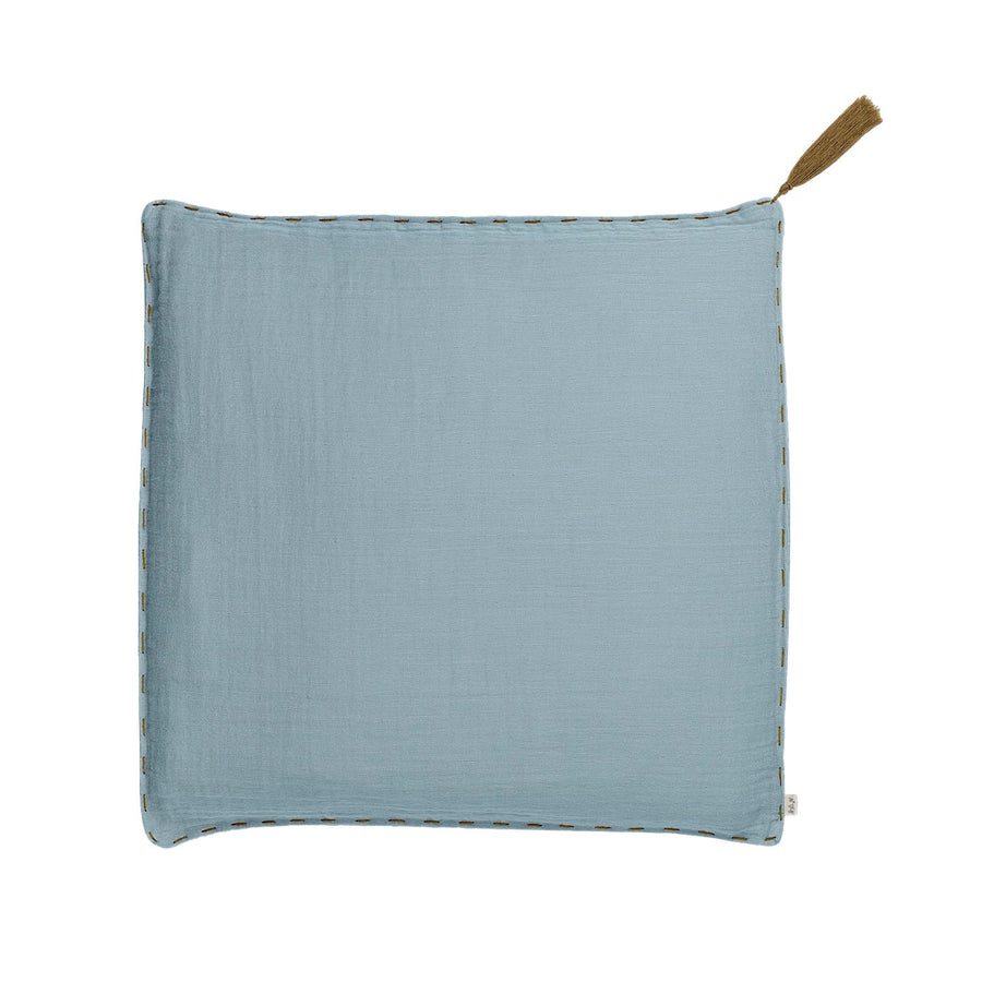 Numero 74 Cushion Cover Plain With Padding Cushion Sweet Blue