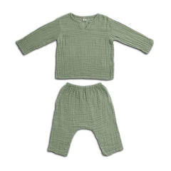 Numero 74 Organic Cotton Zac Suit Sage Green