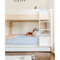 Oeuf Perch Trundle Bed with Vertical Ladder