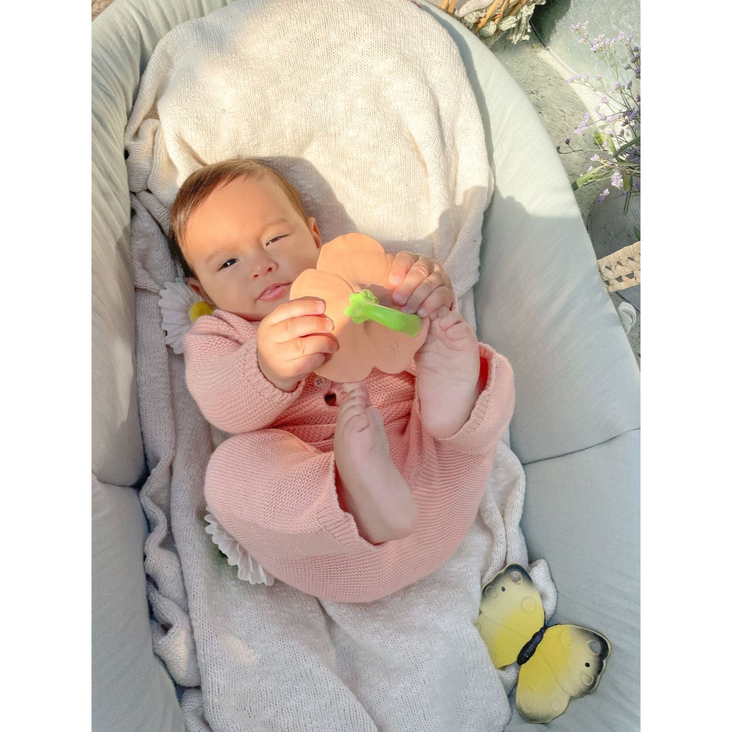 Oli & Carol Iris the Hibiscus Teether