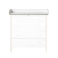 Oliver Furniture Nursery Top for Wood Dresser 4 Drawers 51315 White