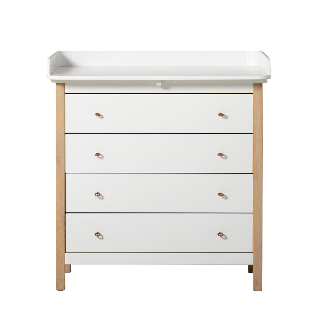 Oliver Furniture Nursery Top for Wood Dresser 4 Drawers 51315 White