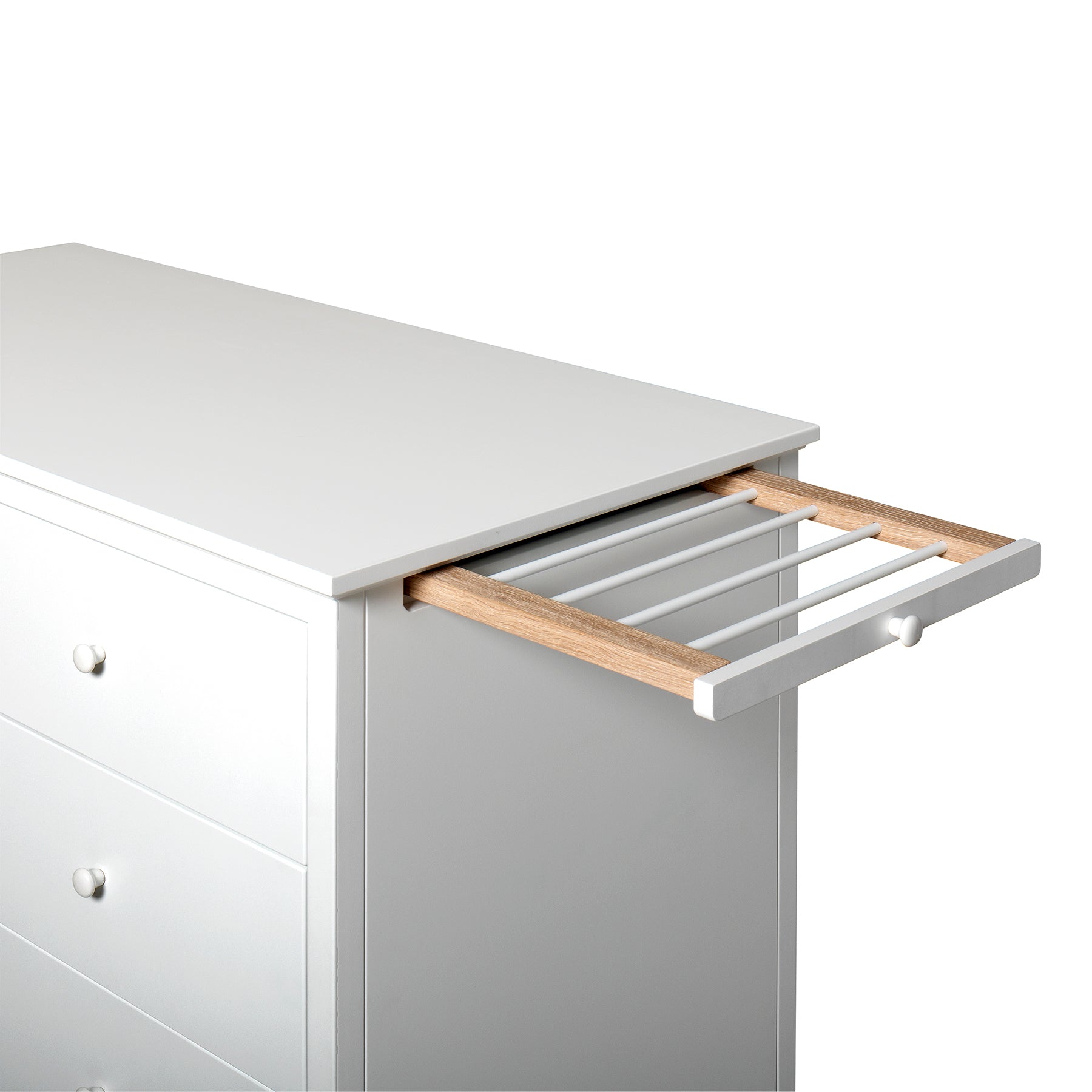 Oliver Furniture Seaside 2 Pull-Outs and Laundry Bag for Seaside Dresser with 6 Drawers 021326