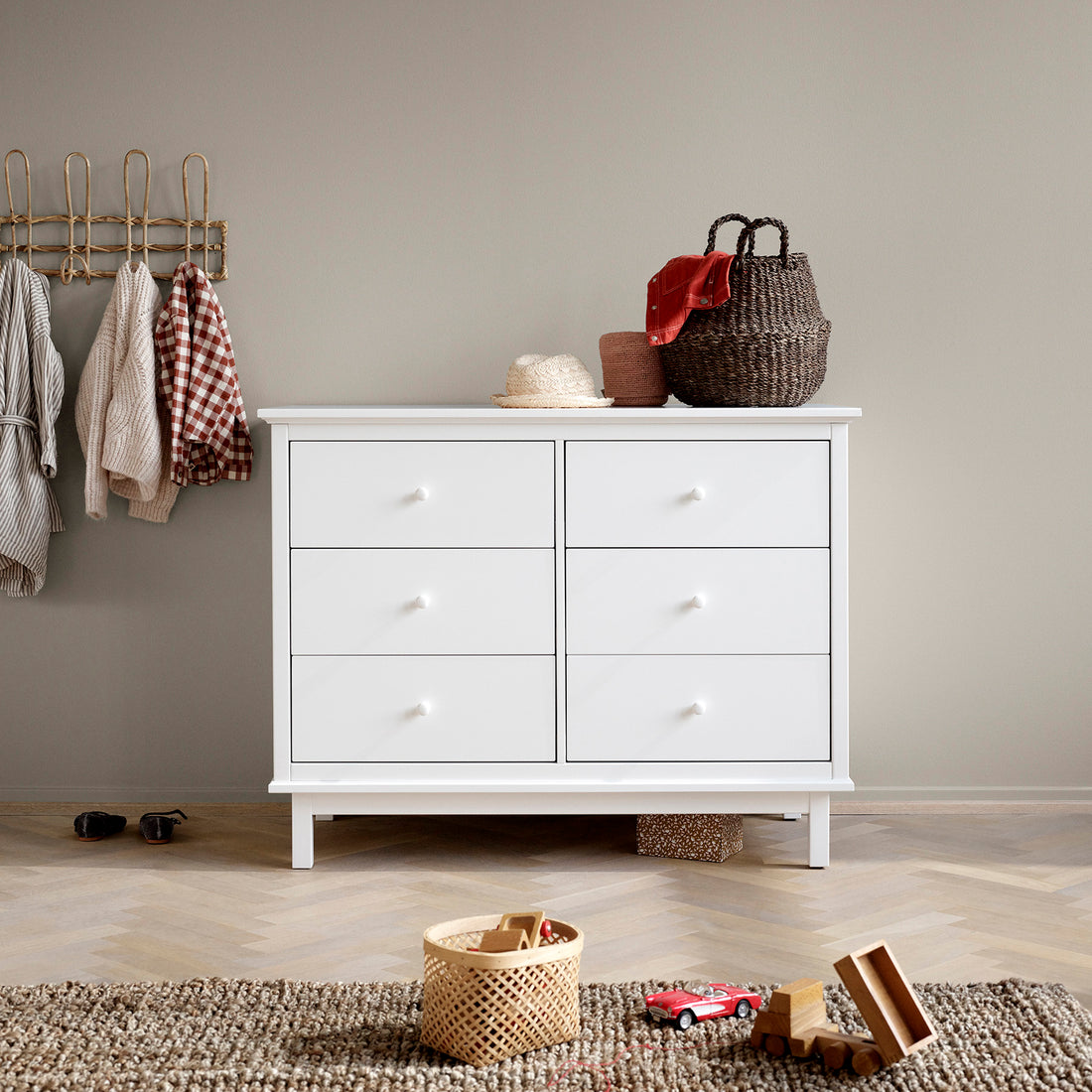 Oliver Furniture Seaside Dresser with 6 Drawers (Pre-Order; Est. Delivery in 6-10 Weeks)
