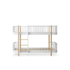 Oliver Furniture Wood Original Low Bunk Bed White/Oak
