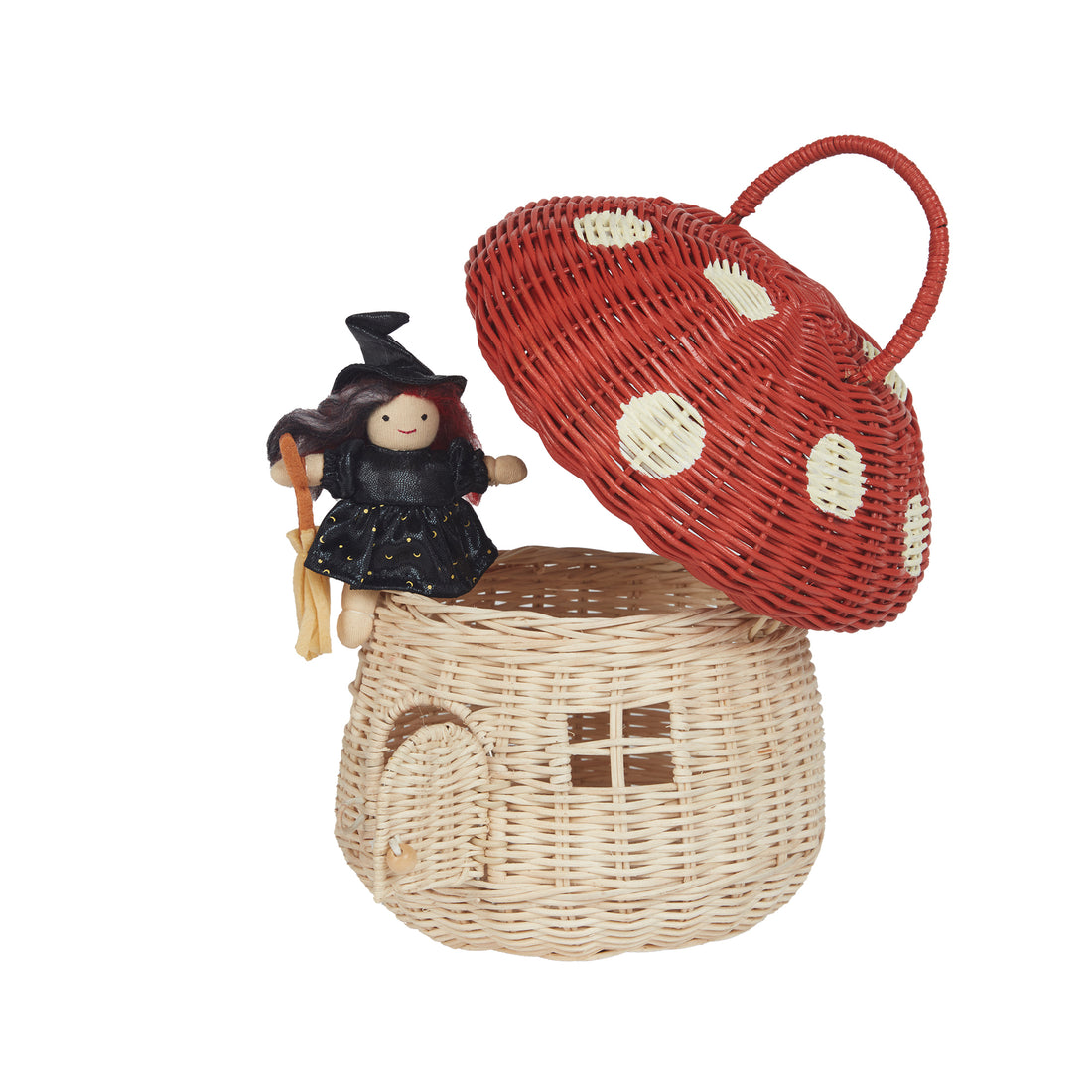 olli-ella-rattan-mushroom-basket-red-olel-ktoy-msh-re-o